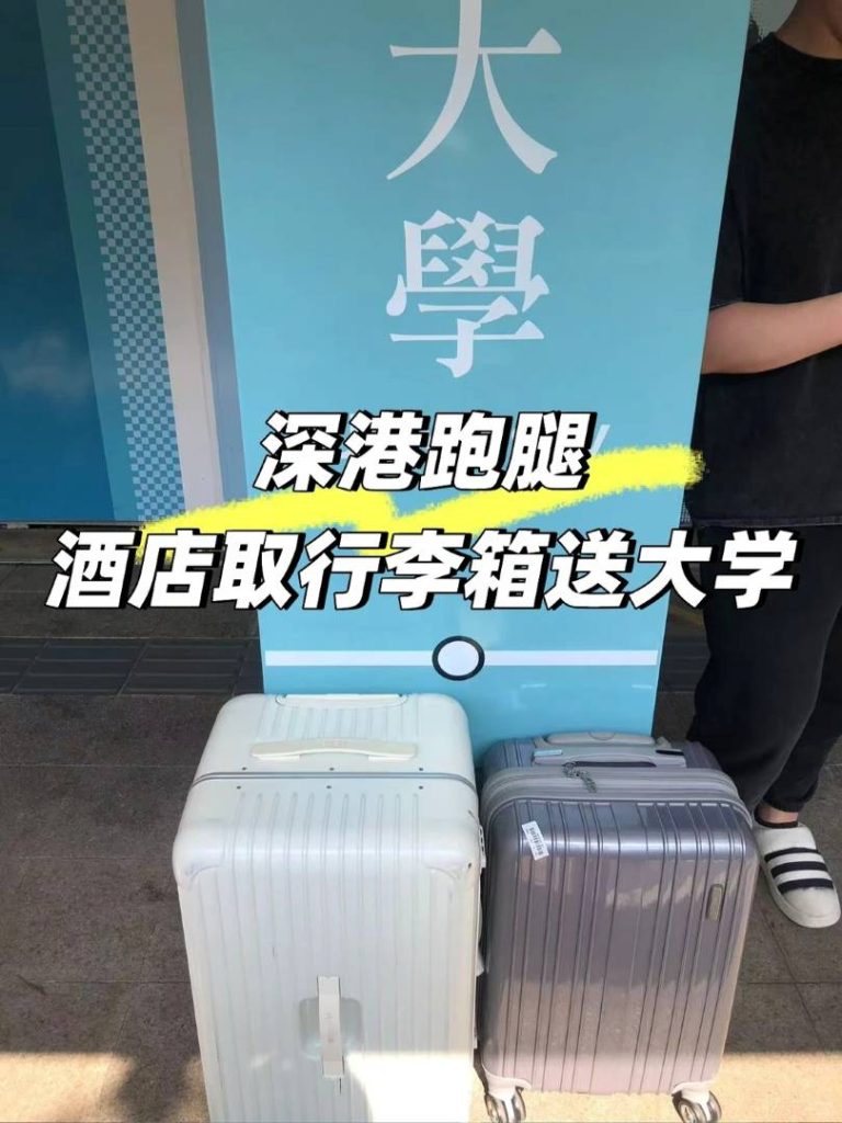 Luggage Free Travel: Shenzhen Hotel Pickup to HKU Station Delivery